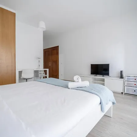 Apartamento Albano Belino, Ideal Para Familia E Grupos Braga